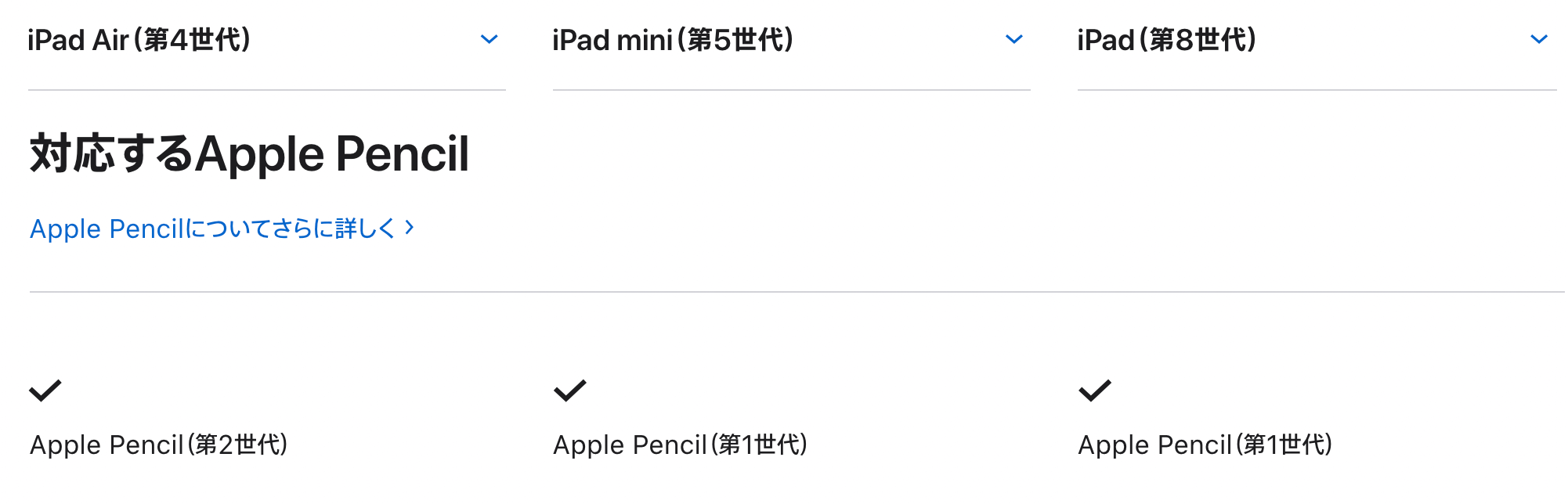 apple pencil対応